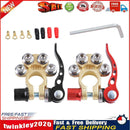 Car Battery Terminal Wire Clamp Positive Negative Electric Connector Clip Newly