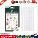 Nail Stand Sticky Non-Toxic Plasticine Clay Fix Glue Nail Art Tool (White) Newly