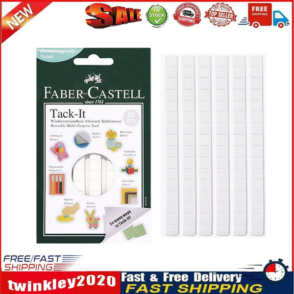 Nail Stand Sticky Non-Toxic Plasticine Clay Fix Glue Nail Art Tool (White) Newly