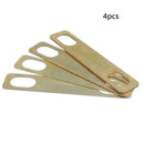 Replacement Heightening Gaskets Bass Brass Tool Guitar Shim N Neck EW D4F4