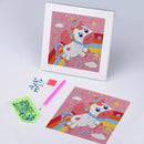 DIY Diamond Painting Full Round Crystal Drill Animal Decor for Kids (DX062)