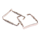 2pcs Stainless Steel Violin Chin Rest Clip Screws Metal Violin Parts High Value