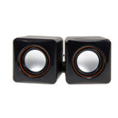 USB 3.5mm Stereo Mini Speaker Subwoofer for Desktop Laptop Notebook Tablet
