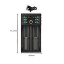 Home 5V2A Battery Charger Lithium Battery Charging 18650/26650/16340/14500