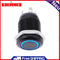 12mm Waterproof Flat Head Top Metal Momentary Push Button On/Off Switch m