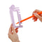 Sheepshape knitting sewing hook measuring ruler gauge size chart ruler accessories