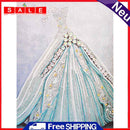 Wedding Dress 5D DIY Special Shaped Diamond Painting Colorful Needlework Crafts