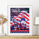5D Diamond Painting Independence Day Full Square Drill DIY Kits Crafts Mosaic