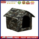 Dog Cat Kennel Bed Waterproof Oxford Pet Basket Cozy Sleeping Comfort Tent