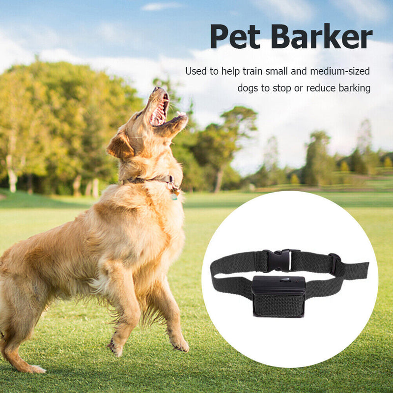 Voice Control Anti Barking Device Ultrasonic Dogs Training Stop Barking Col
