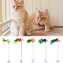 5pcs/set False Mouse Spring Fun Cat Toys Pet Kitten Playing Training Sucker