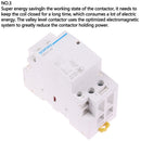 2P 40A 220V 50/60HZ Din rail Household ac contactor 2NO CEMFS LR