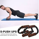 S-shaped Push Ups Stand Muscle Training Body Building Chest Gym Push Up Bracket