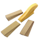 Sander Kit Backing Polishing Pad Hand Sanding Disc Grinding Block with Sandpaper