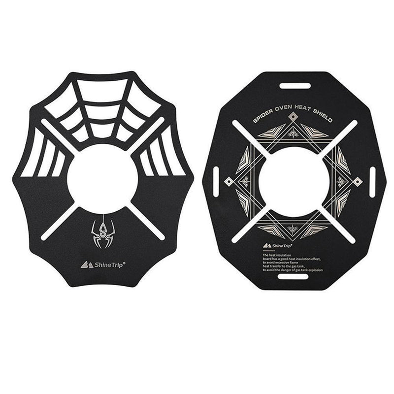 ShineTrip Outdoor Furnace Insulation Mat Pad Camping Stove Heat Shield (B)