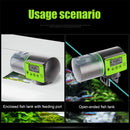 Smart Automatic Aquarium Fish Feeder Fish Tank Auto Feeding Dispenser (B) Newly