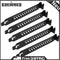 5pcs Heat Dissipation PCI Baffle Dustproof Chassis Expansion Slot Cover Plate
