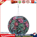 8 inch LED Solar Lantern Waterproof Pendant Decor (Tropical Rain Forest A) Newly