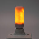E14 7W LED Flame Effect Fire Light Bulb Flickering Emulation Decor Lamp Newly