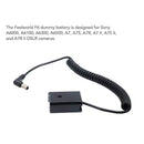 Camera Power Adapters NP-FW50 for Sony A7 Battery Dummy Battery for Sony A6400