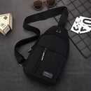 Crossbody Oxford Headset Chest Bag Shoulder Pack Pocket Bag Sling Backpack