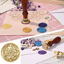 25mm Christmas Wax Seal Stamp Cartoon Head DIY Retro Sealing Decor (SD055)