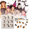 Halloween Letter Alphabet Silicone Chocolate Fondant Cake DIY Moulds Mold Q6I9