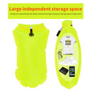 Outdoor Safety Swimming Buoy Waterproof Swim Float Bag for Rafting (Green) Newly