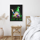 5D DIY Diamond Painting Gnome Full Drill Rhinestone Mosaic Art Picture for