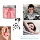 Soft Sponge Noise Reduction Earplugs Slow Rebound Earplugs (30pcs Pink) Newly