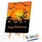 Halloween Pumpkin Bat Oil Paint By Numbers Kit Art Decor 40x50cm (B1602)