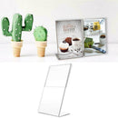 Acrylic Transparent Display Shelf L Type Display Stand Ho Tool Household T0Y7