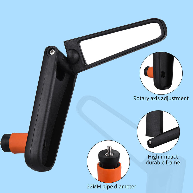 Bike Bar End Mirror 360 Degrees Rotation Bicycle Cycling Rearview Mirror