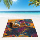 Multifunctional Large Magic Sandless Beach Mat Beach Mattress Blanket Foldable