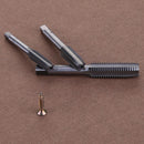 7pcs M3 M4 M5 M6 M8 M10 M12 HSS Machine Thread Metric Plug Tap Drill Bits Newly