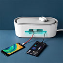 Bin Holder Organizer Phone Cube Plug Socket Plug Cable Extension Storage Box