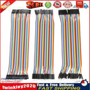 120pcs 20cm 2.54mm 1pin Jumper Wire DuPont Cable for Arduino Newly