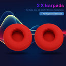 2pcs Earmuffs Memory Foam Cushions Earpads for Beats Solo 2/3 Wireless Headphone