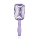 Massager Comb Wide Teeth Anti-static Salon Styling Smooth Hair Combs(Purple
