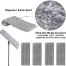 Flat Mop Replace Cloth Microfiber Fabric Reusable Hand-washing M0T6 Mop V3J9