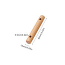 Beech Cord Rope Buckle Tightening Hook Windproof buckle Wooden Wind Rope Buckle
