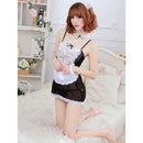 Hot Women\'s-Lovely Laundry Sleepwear Costume Sheer Cheeky Girls Costume
