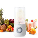500ml Personal Fruit Blender Mini Food Smoothie Juicer (White 6 Blades) Newly