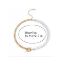 Clavicle Chain Simple Toggle Clasp Jewelry Accessories Chunky Chain Necklace