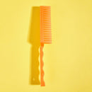 Women Hair Brush Scalp Massage Designed Anti-static Claw Hair Comb (Orange)