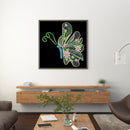 5D Diamond Painting Kit Butterfly Partial Special Shape Drill DIY (KA401)