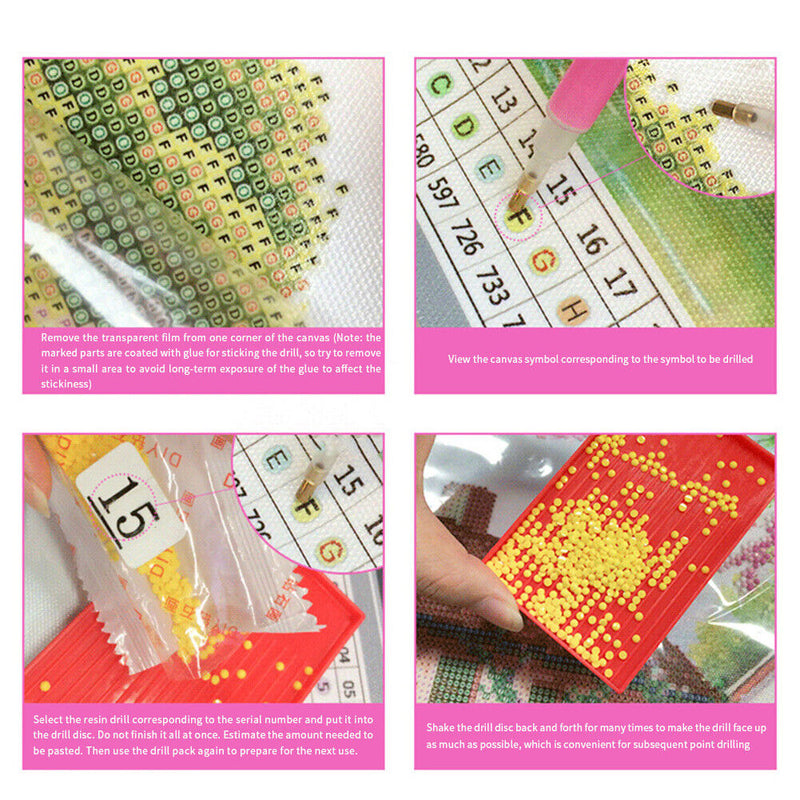 DIY Diamond Painting Tools Set 5D Mosaic Painting Pen Clay Tray Accessories