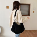 Large Capacity Messenger Bag Women PU Leather Purse Shoulder Crossbody Handbag