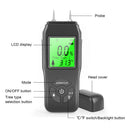 Two Pins Wood Moisture Meter LCD Display Hygrometer Humidity Tester Garden Tool
