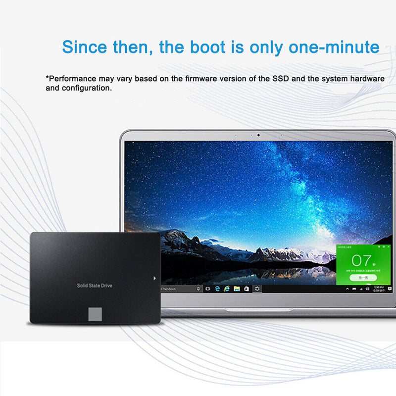 2.5 inch SATA III Internal SSD Solid State Drive for Desktop Laptop PC Computer